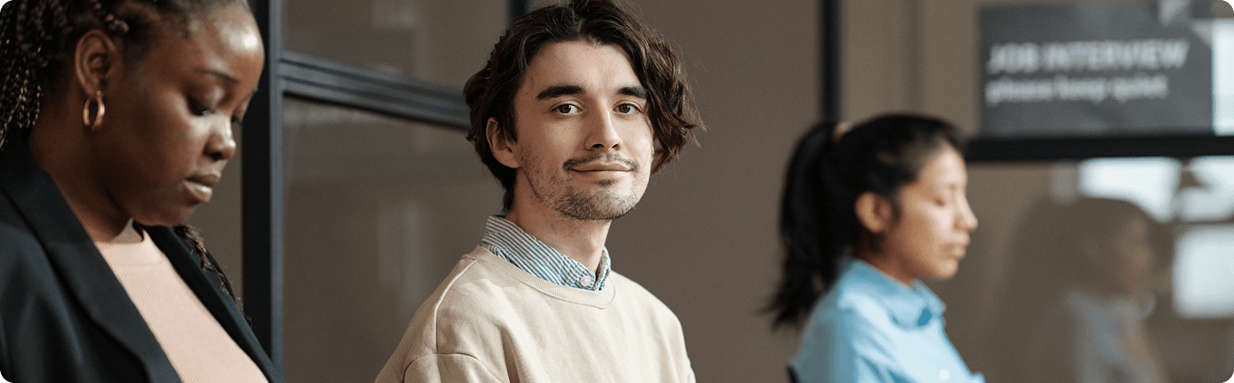 Job interview candidates